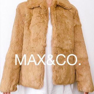 Max Mara"SPORT MAX CODE"ラビットファー付きショートコート