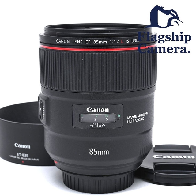 2022新発 Canon USM IS F1.4L EF85mm CANON - レンズ(単焦点)