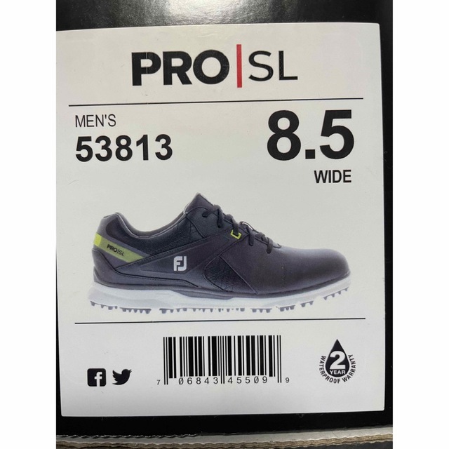 FootJoy(フットジョイ)のフットジョイ　プロSL 26.5cm スポーツ/アウトドアのゴルフ(シューズ)の商品写真