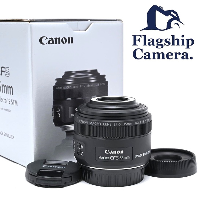 Canon - CANON EF-S35mm F2.8 マクロ IS STMの通販 by Flagship Camera ...