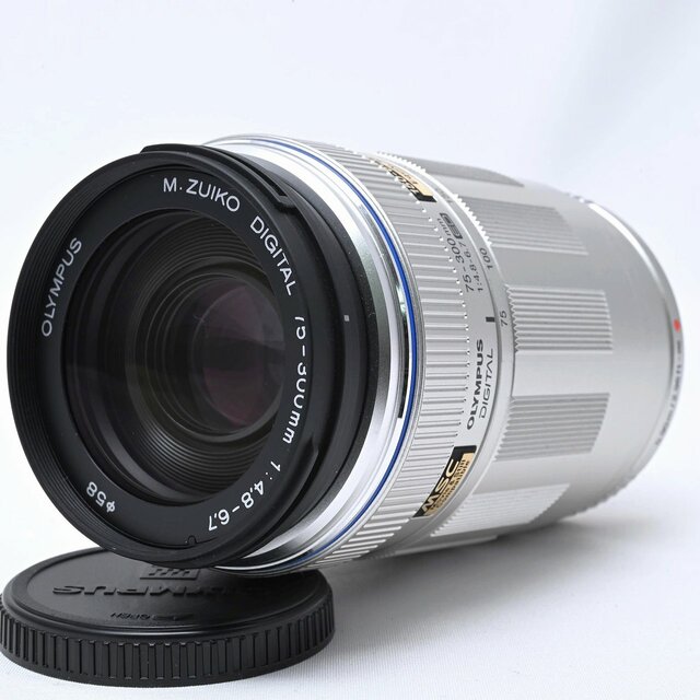 OLYMPUS - M.ZUIKO DIGITAL ED75-300mm F4.8-6.7 シルバーの通販 by