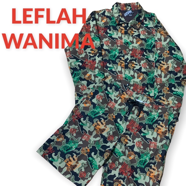 LEFLAH レフラー ジャケット 新品未使用 タグなし Lサイズ カモ 迷彩