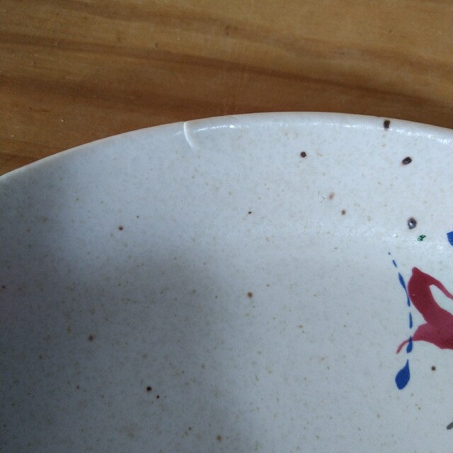 たち吉(タチキチ)のたち吉　table ware 赤絵大皿　2枚セット インテリア/住まい/日用品のキッチン/食器(食器)の商品写真