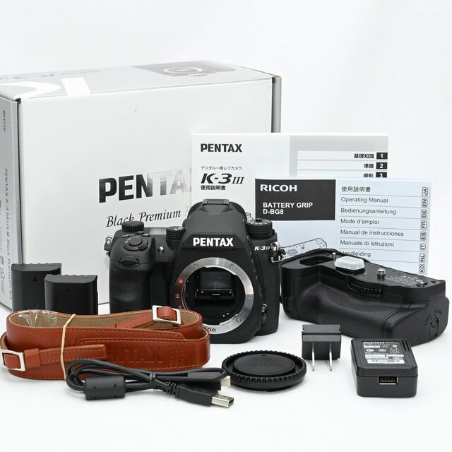 PENTAX(ペンタックス)のPENTAX K-3 Mark III Black Premium Kit  スマホ/家電/カメラのカメラ(デジタル一眼)の商品写真