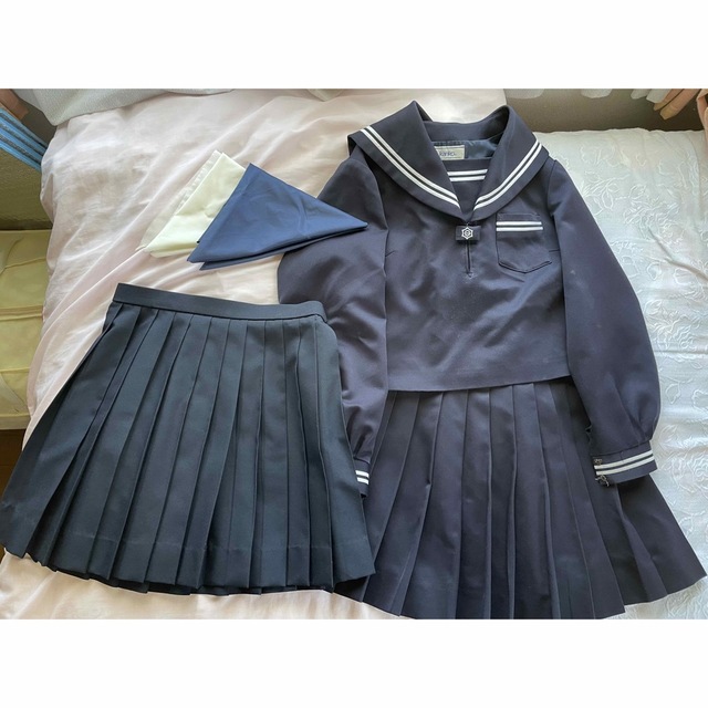 夏・お店屋さん セーラー服 本物制服セット コスプレ用 - コスプレ