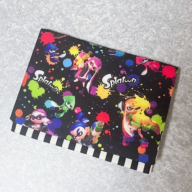 移動ポケット　スプラトゥーン ハンドメイドのキッズ/ベビー(外出用品)の商品写真