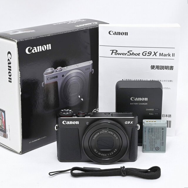 CANON PowerShot G9X MarkII ブラック