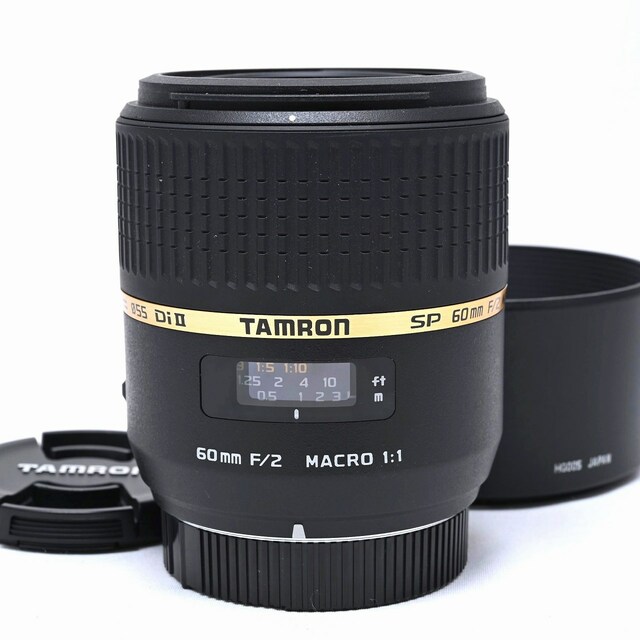 TAMRON(タムロン)のSP AF60mm F2マクロ Di II ニコン用 G005NII スマホ/家電/カメラのカメラ(レンズ(単焦点))の商品写真