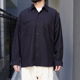 Ets.MATERIAUX Wool Cotton Plannel Shirts(シャツ)