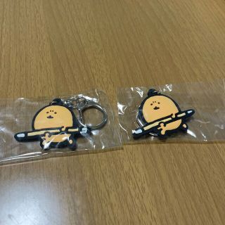 もぐらコロッケ　ラバーキーホルダー　×2(キャラクターグッズ)
