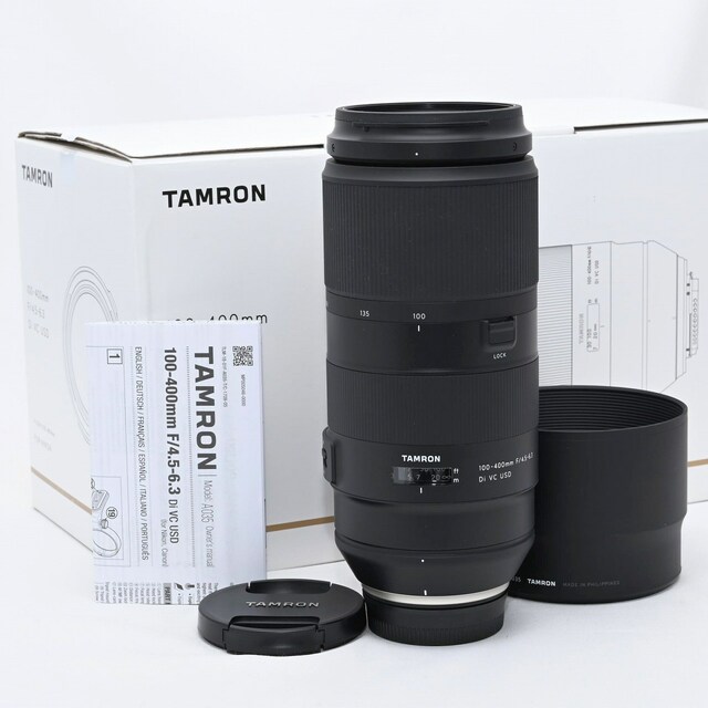 TAMRON 100-400mm F4.5-6.3 Di VC USD ニコンスマホ/家電/カメラ