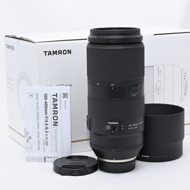 大切な人へのギフト探し 美品 タムロン 100-400mm VC 4.5-6.3 Di VC