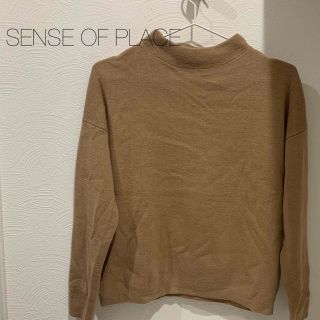 センスオブプレイスバイアーバンリサーチ(SENSE OF PLACE by URBAN RESEARCH)のSENSE OF PLACE レディーストップス(ニット/セーター)