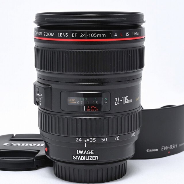 優れた品質 EF24-105mm CANON - Canon F4L USM IS レンズ(ズーム