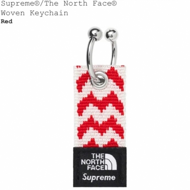 Supreme(シュプリーム)のSupreme The North Face Woven Keychain メンズのファッション小物(キーホルダー)の商品写真