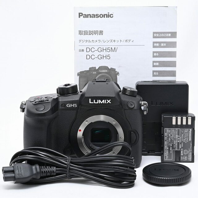 Panasonic - PANASONIC LUMIX GH5 ボディ ブラック DC-GH5-Kの通販 by