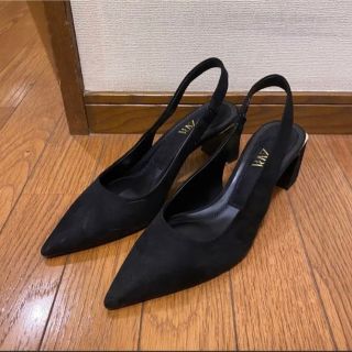 ザラ(ZARA)のZARA ハイヒール パンプス ブラック(ハイヒール/パンプス)