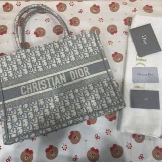ディオール(Christian Dior) トートバッグ(レディース)(グレー/灰色系 ...