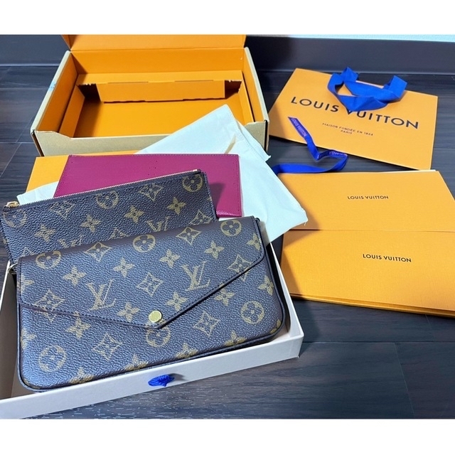 LOUIS VUITTON - ルイヴィトン LOUIS VUITTON ポシェット フェリシー