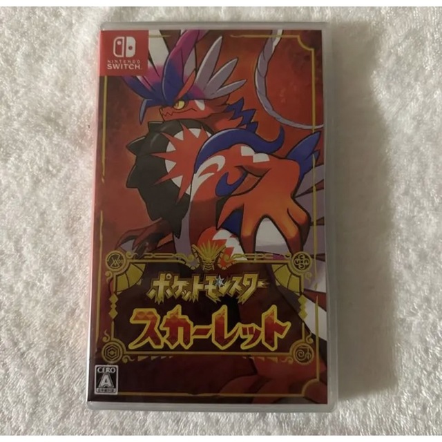 新品・未開封　ポケモン　スカーレット　ソフト エンタメ/ホビーのゲームソフト/ゲーム機本体(家庭用ゲームソフト)の商品写真