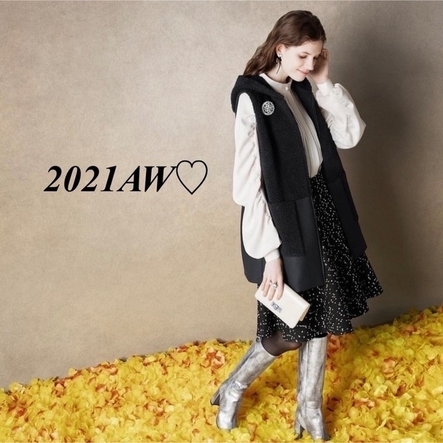 Rene ♡ ボア ♡ ジレ ♡ フーディ ♡ 2021aw ♡ 当店だけの限定モデル