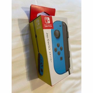 ニンテンドースイッチ　ジョイコン　ネオンブルー(家庭用ゲーム機本体)