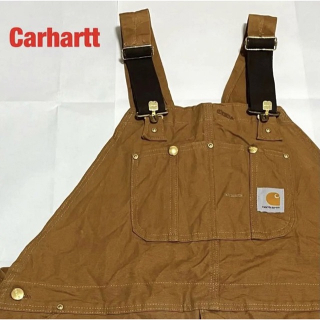 Carhartt　カーハート　オーバーオール　ダック地　UFCW　USA製