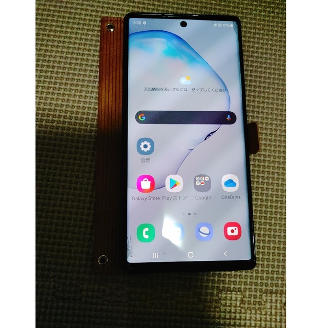 Galaxy(ギャラクシー)の楽天版 galaxy note10 plus 傷あり スマホ/家電/カメラのスマートフォン/携帯電話(スマートフォン本体)の商品写真