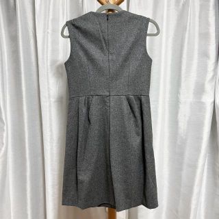 美品　 yokochan ワンピ　グレー　38