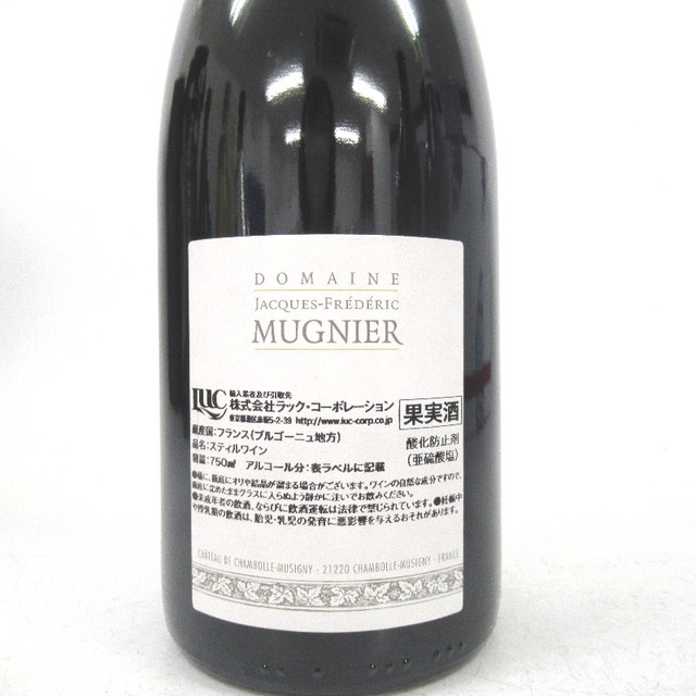 ワイン未開封★【】 ジャック・フレデリック・ミュニエ シャンボール・ミュジニー 2006 750ml