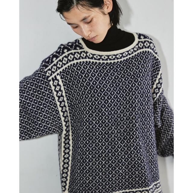 TODAYFUL(トゥデイフル)のTODAYFUL Nordic Over Knit ニット レディースのトップス(ニット/セーター)の商品写真