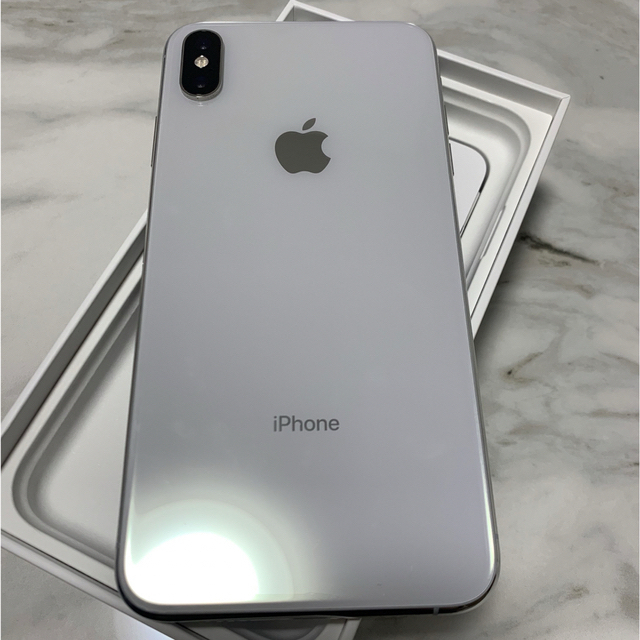 iPhone Xs Max Silver 256GB SIMフリー 未使用 本体