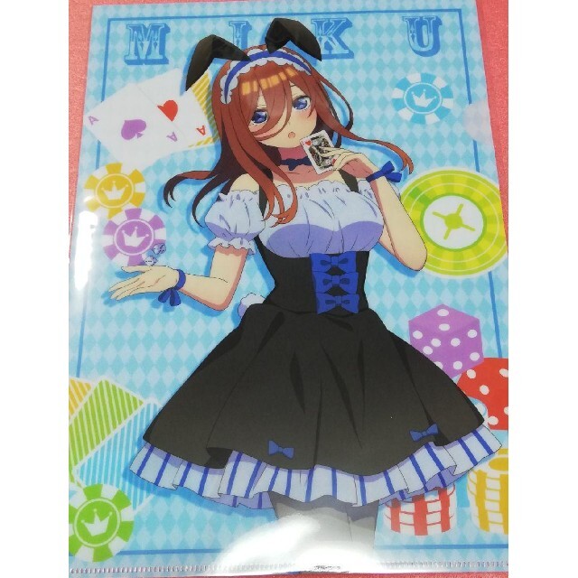 五等分の花嫁パルコ限定☆カジノ☆クリアファイル☆全種類一花ニ