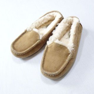 アグ(UGG)のUGG アグ モカシンファー付き シューズ ローファー(スリッポン/モカシン)