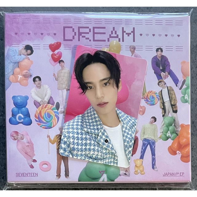 SEVENTEEN(セブンティーン)の【ミンギュ】seventeen dream weverse 特典 トレカ エンタメ/ホビーのタレントグッズ(アイドルグッズ)の商品写真