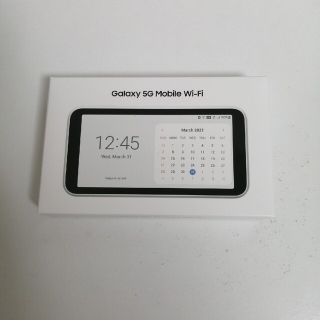 ギャラクシー(Galaxy)の【新品 未使用】Galaxy 5G Mobile Wi-Fi SCR01(その他)