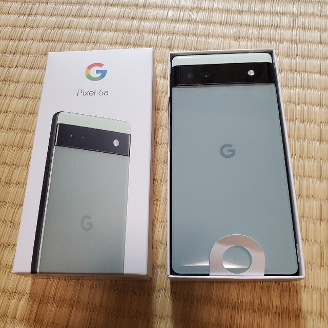 Google Pixel 6a グリーン  SIMフリー au  ほぼ新品