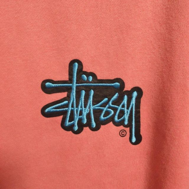 STUSSY - stussy 刺繍ロゴ 裏起毛 スウェット トレーナーの通販 by