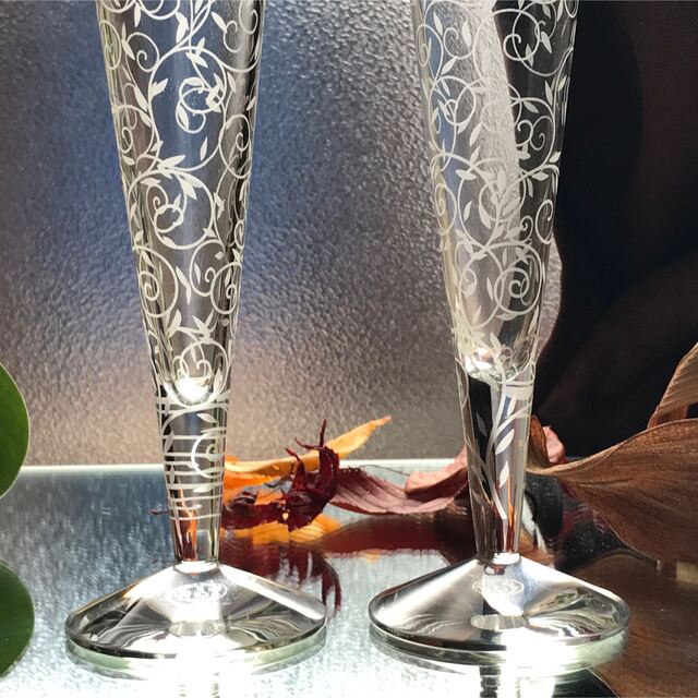 オールドバカラBACCARATランデブーRendez-vous♡フルートペア♡ オールドバカラBACCARATランデブーRendez-vous♡フルートペア♡