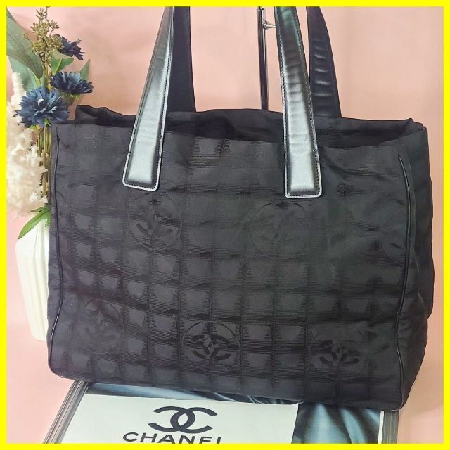 ★美品★ CHANEL トートバッグ ニュートラベルライン MM A4収納