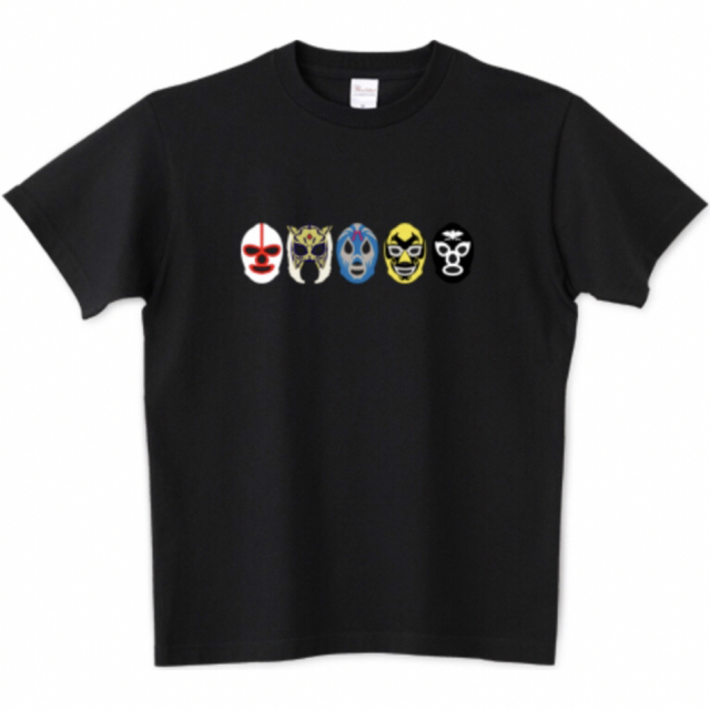 Printstar(プリントスター)のプロレス Tシャツ タイガーマスク ショッカー 仮面ライダー ミルマスカラス メンズのトップス(Tシャツ/カットソー(半袖/袖なし))の商品写真