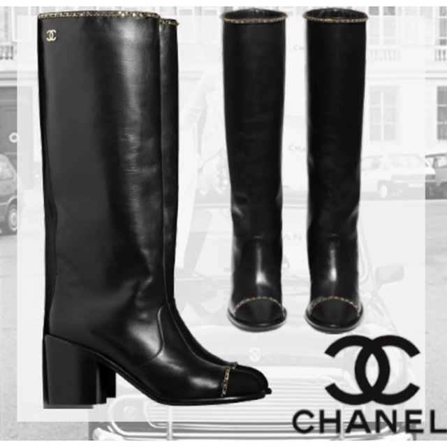 人気商品!】 CHANEL - 大人気 CHANEL ロングブーツ ブーツ - rinsa.ca