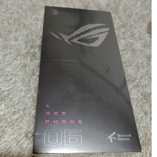 エイスース(ASUS)の【かずさん専用】rog phone 6 8g/128g【フィルム付き】(スマートフォン本体)