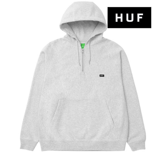 HUF ハーフジップ　パーカー