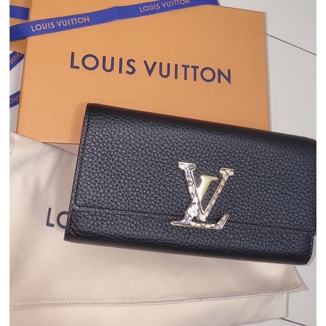 美品！！LOUIS VUITTONルイヴィトン カプシーヌ 長財布