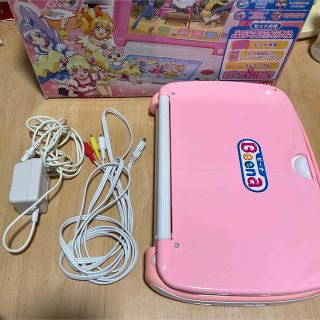 セガ(SEGA)のビーナ　beena フレッシュプリキュアビーナセット　本体、箱ソフトケーブル付き(家庭用ゲーム機本体)