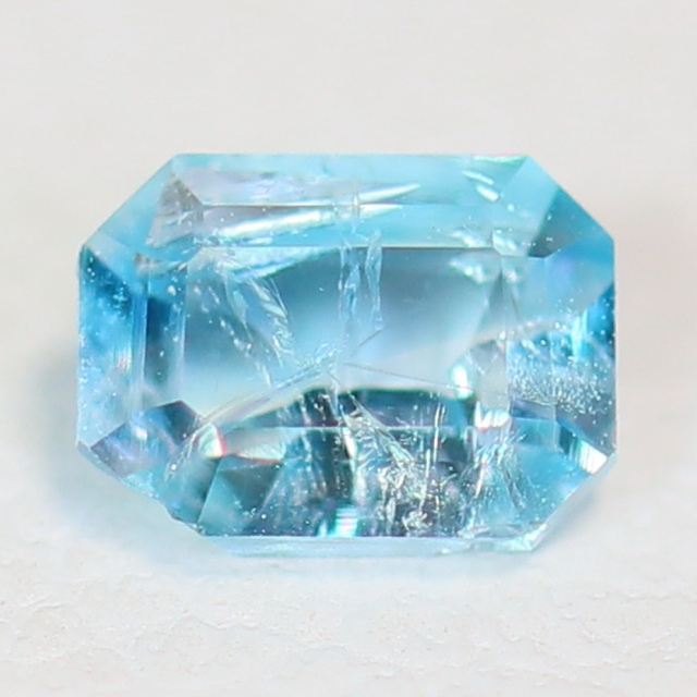 メール便可/取り寄せ フローライト トリリアントカット 4.23ct ルース