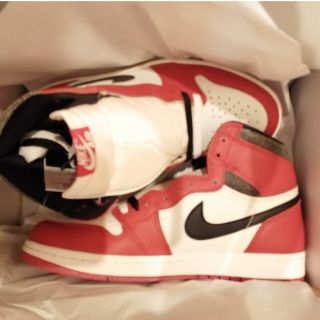 ジョーダン(Jordan Brand（NIKE）)のNIKE nike air jordan1 retro chicago　27.5(シューズ)