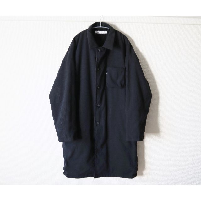 JRD by JARLD　リバーシブル中綿入りドロップショルダーロングコート メンズのジャケット/アウター(ステンカラーコート)の商品写真