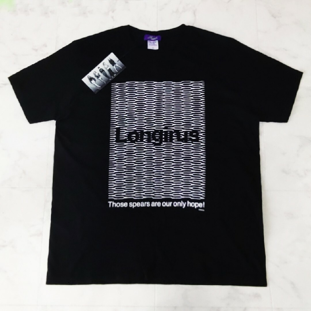 BEAMS(ビームス)のRadio Eva Longinus Art T-Shirt エンタメ/ホビーのおもちゃ/ぬいぐるみ(キャラクターグッズ)の商品写真